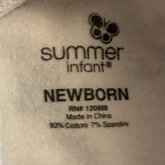 Halo-Summer Two Baby Sleep Sacks Rain clouds  NB-Floral Medium 6-12 Months - Picture 7 of 7